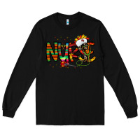 Black nurse taco mexico Long Sleeve Tee - CowhideDigitalArt