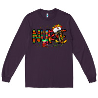 Plum nurse taco mexico Long Sleeve Tee - CowhideDigitalArt
