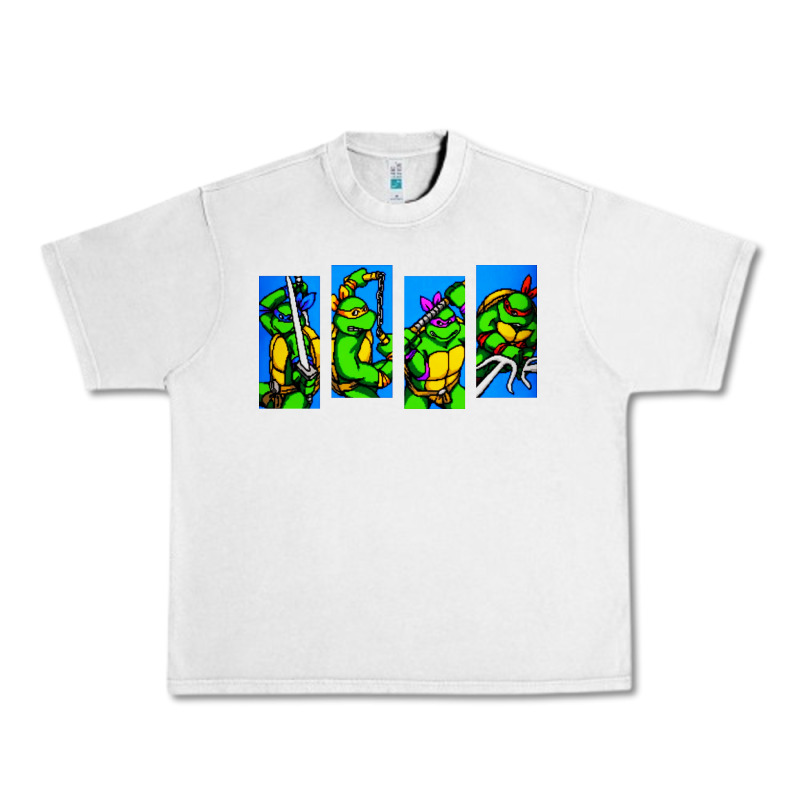 Arcade Turtles Urban Heavy Tee by linhVisuals | Teevron