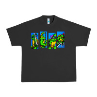 Pigment Black arcade turtles Urban Heavy Tee - linhVisuals