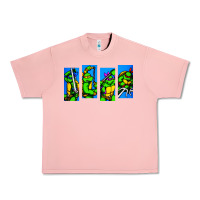 Salmon arcade turtles Urban Heavy Tee - linhVisuals