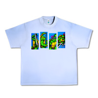Grape Ice arcade turtles Urban Heavy Tee - linhVisuals