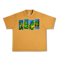Peanut Butter arcade turtles Urban Heavy Tee - linhVisuals