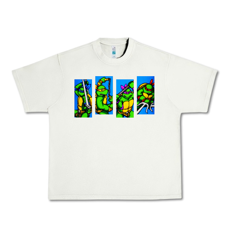 Arcade Turtles Urban Heavy Tee by linhVisuals | Teevron