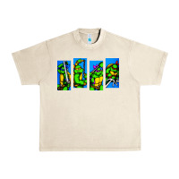Sandshell arcade turtles Urban Heavy Tee - linhVisuals