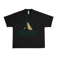 Black piedmont university Urban Heavy Tee - linhVisuals