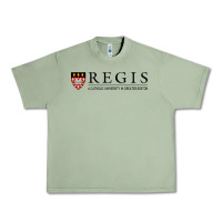 Oil Green regis college Urban Heavy Tee - linhVisuals