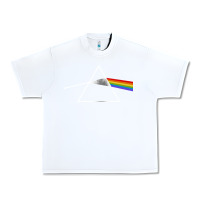 White the dark side Urban Heavy Tee - linhVisuals
