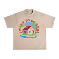 French Oak i want to go home Urban Heavy Tee - linhVisuals