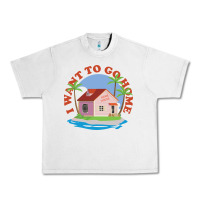 Lunar Rock i want to go home Urban Heavy Tee - linhVisuals