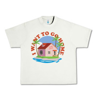 Pistachio i want to go home Urban Heavy Tee - linhVisuals