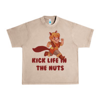 French Oak kick life in the nuts   squirrel girl Urban Heavy Tee - linhVisuals