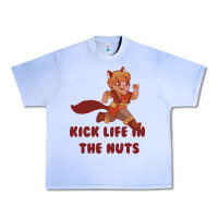 Grape Ice kick life in the nuts   squirrel girl Urban Heavy Tee - linhVisuals