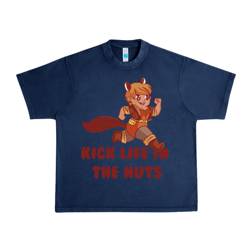 Kick Life In The Nuts   Squirrel Girl Urban Heavy Tee by linhVisuals | Teevron