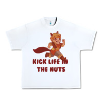 White kick life in the nuts   squirrel girl Urban Heavy Tee - linhVisuals