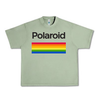Oil Green polaroid color spectrum horizontal Urban Heavy Tee - linhVisuals