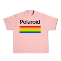 Salmon polaroid color spectrum horizontal Urban Heavy Tee - linhVisuals