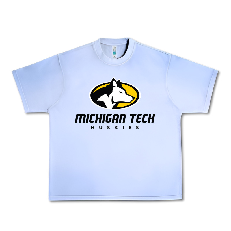 Michigan Tech Huskies Urban Heavy Tee by linhVisuals | Teevron