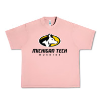 Salmon michigan tech huskies Urban Heavy Tee - linhVisuals