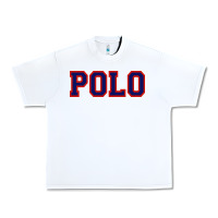 White polo Urban Heavy Tee - linhVisuals
