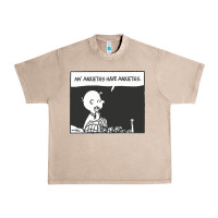 French Oak my anxieties have anxieties   peanuts Urban Heavy Tee - linhVisuals