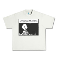 Pistachio my anxieties have anxieties   peanuts Urban Heavy Tee - linhVisuals
