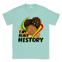 Seafoam I am black history Classic Tee - FaDigitalArtStudio