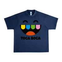 Navy toca Urban Heavy Tee - linhVisuals