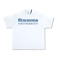 White simmons university Urban Heavy Tee - linhVisuals