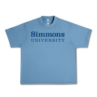 Pebble Blue simmons university Urban Heavy Tee - linhVisuals
