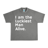 Tornado luckiest man alive Urban Heavy Tee - linhVisuals