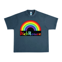 Midnight Navy dick house Urban Heavy Tee - linhVisuals