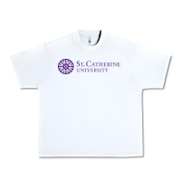 White st. catherine university Urban Heavy Tee - linhVisuals
