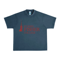 Midnight Navy st. john fisher collage Urban Heavy Tee - linhVisuals