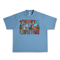 Pebble Blue merry christmas Urban Heavy Tee - CowhideDigitalArt