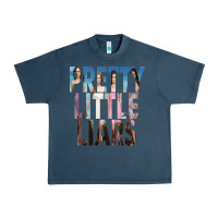 Midnight Navy pretty little liars Urban Heavy Tee - linhVisuals