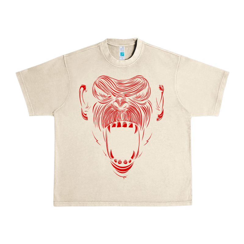 Primal Onnit T Chimp Urban Heavy Tee by linhVisuals | Teevron