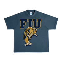 Midnight Navy The fiu panthers Urban Heavy Tee - linhVisuals