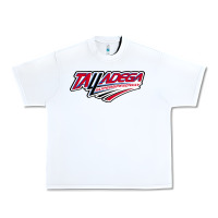 White Talladega Superspeedway Urban Heavy Tee - linhVisuals