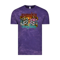 Cloud Purple Pumpkin Everything Vintage Tee - CowhideDigitalArt