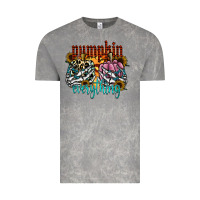 Cloud Rock Pumpkin Everything Vintage Tee - CowhideDigitalArt