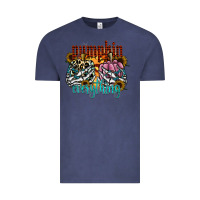 Vintage Denim Pumpkin Everything Vintage Tee - CowhideDigitalArt