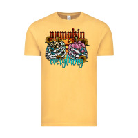 Vintage Mustard Pumpkin Everything Vintage Tee - CowhideDigitalArt