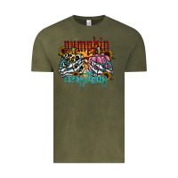 Vintage Olive Pumpkin Everything Vintage Tee - CowhideDigitalArt