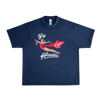 Navy princess diana virgin atlantic fly atlantic Urban Heavy Tee - linhVisuals
