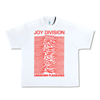 White joy division Urban Heavy Tee - linhVisuals