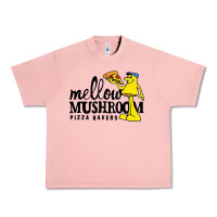 Salmon mellow mushroom Urban Heavy Tee - linhVisuals