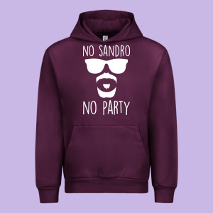 No Sandro No Party Urban Hoodie Designed By Bettercallsaul