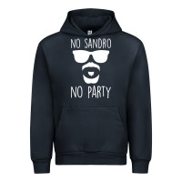 Navy no sandro no party Urban Hoodie - Bettercallsaul