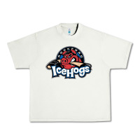 Pistachio Ice-Hogs Urban Heavy Tee - linhVisuals